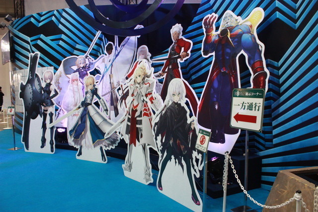 「Fate/Grand Order」ブースレポセイバー等身大ポップや召喚体験コーナーなど