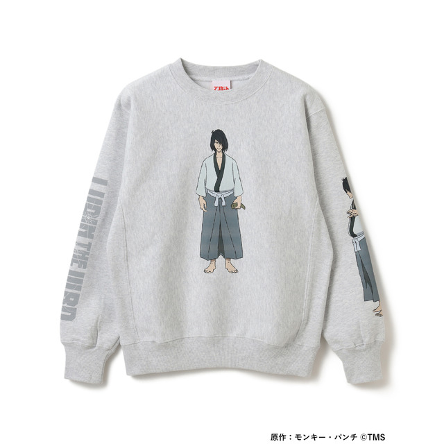 アニメ『LUPIN THE IIIRD』×「マンガート ビームス」スウェット　五エ門
