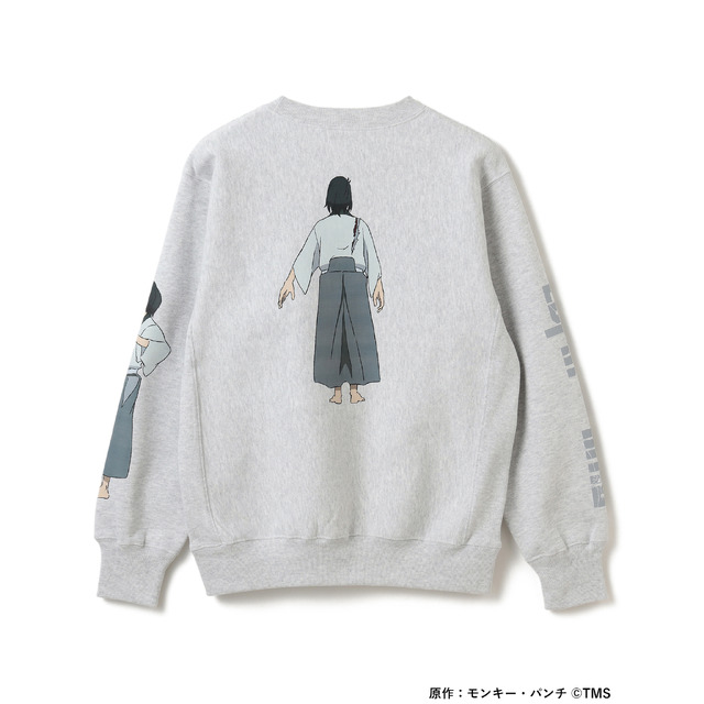 アニメ『LUPIN THE IIIRD』×「マンガート ビームス」スウェット　五エ門