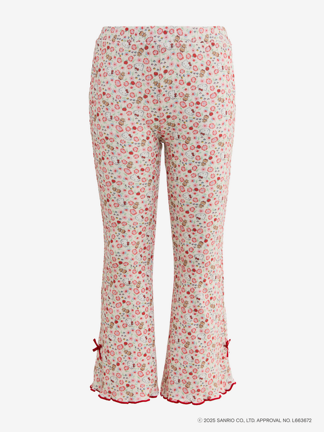 ハローキティ×Cath Kidston「キッズロングパンツ Ditsy」