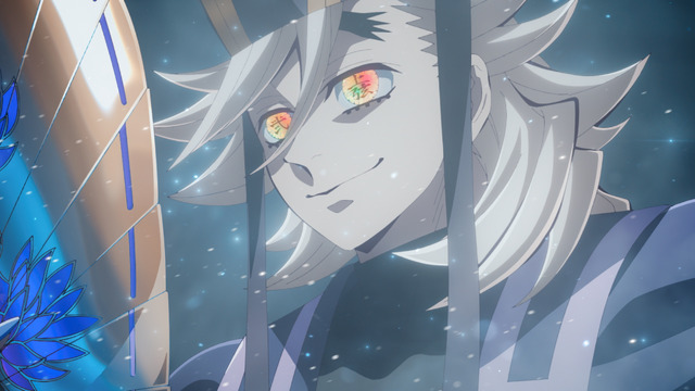 『劇場版「鬼滅の刃」無限城編 第一章 猗窩座再来』キャラクターCM［童磨］場面カット