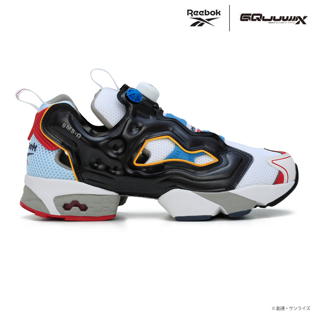 「STRICT-G Reebok『機動戦士Gundam GQuuuuuuX』INSTAPUMP FURY 94」GQuuuuuuX（ホワイト／ブルー）