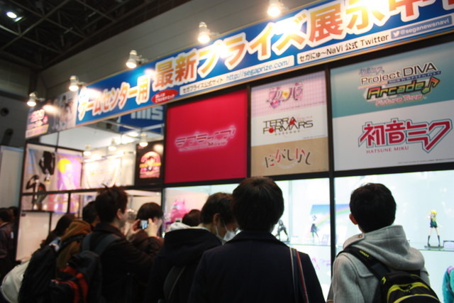 セガ・インタラクティブのAJ 2016ブース　「チュウニズム」や物販、プライズを出展