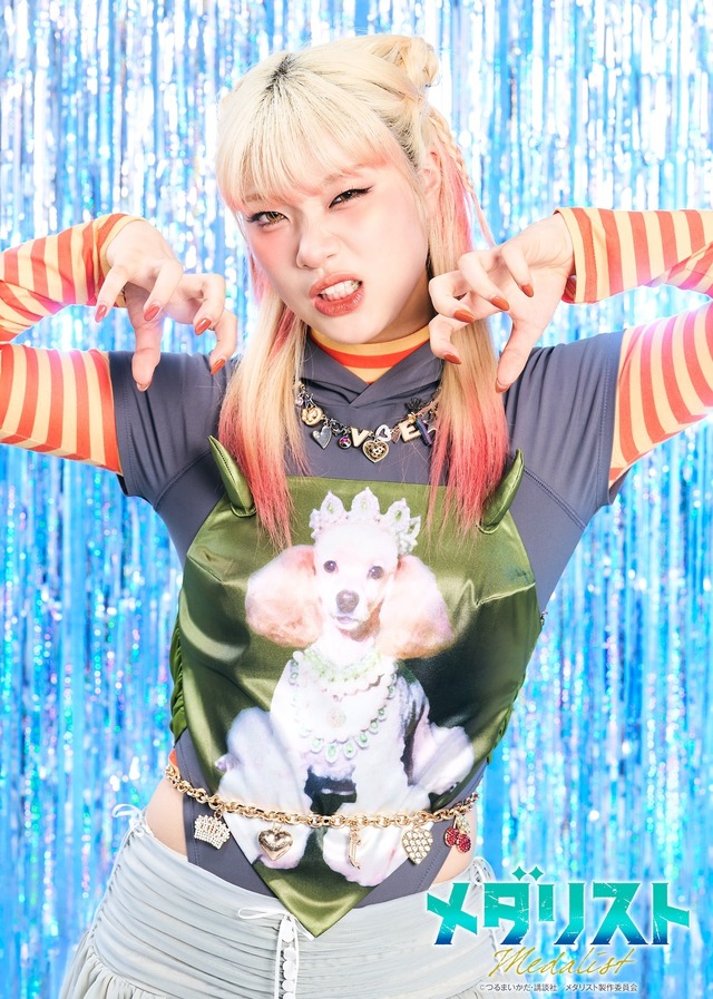 TVアニメ『メダリスト』第2期HANAスペシャルコラボビジュアル MAHINA