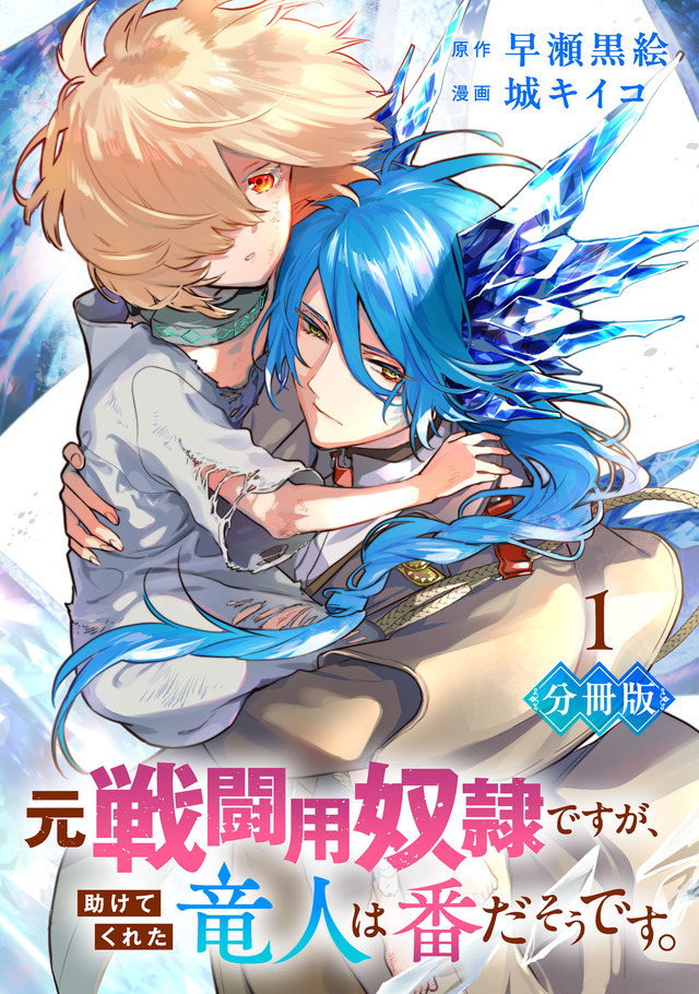 『元戦闘用奴隷ですが、助けてくれた竜人は番だそうです。【分冊版】』