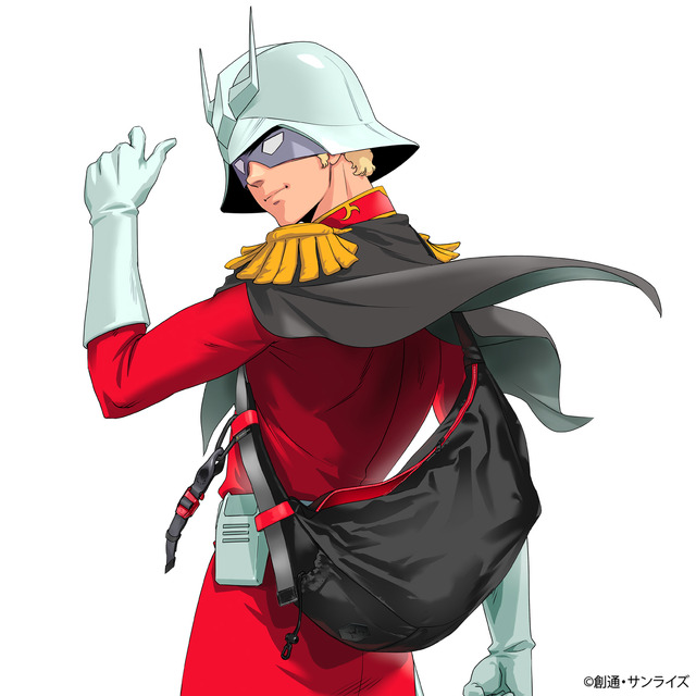 STRICT-G MSPC『機動戦士ガンダム』ショルダーバッグ M シャア・アズナブル