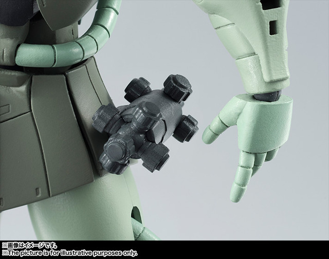 「ROBOT魂<SIDE MS> MS-06 量産型ザク ver. A.N.I.M.E.」