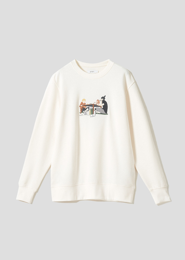 アニメ『チェンソーマン』×グラニフ「早川家｜裏毛スウェット」