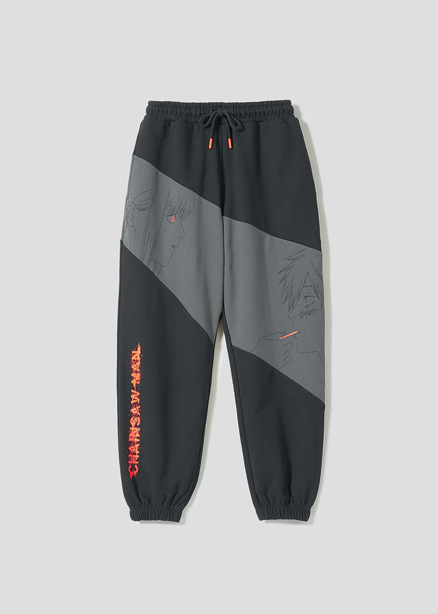 アニメ『チェンソーマン』×グラニフ「デンジとマキマ｜裏毛パンツ」