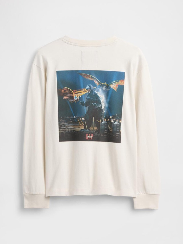 ゴジラ グラフィック GAPロゴ Tシャツ　5,990円 (税込み)