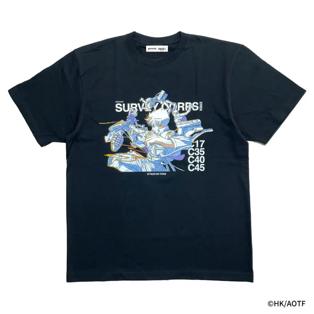 進撃の巨人 WIT STUDIO＜ ARCHIVES ＞ Tシャツ【EREN YEAGER 58% TEE 002】