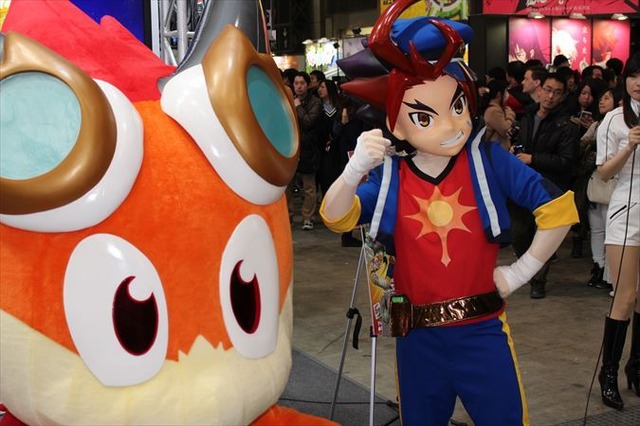 電通ブースに人気キャラ大集合　「バディファイト」から「食戟のソーマ」まで