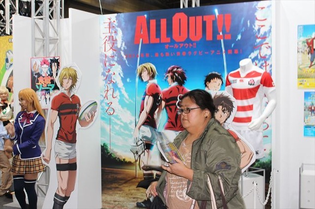 電通ブースに人気キャラ大集合　「バディファイト」から「食戟のソーマ」まで