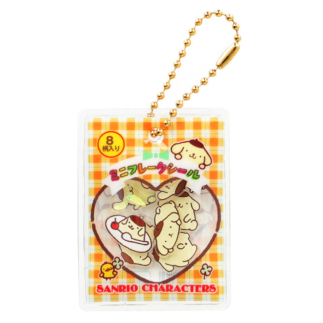 「サンリオキャラクターズ シャカシャカフレークシール風チャーム」(全10種)