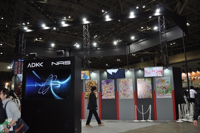 AJ2016「ADK／NAS」ブースでは、『遊☆戯☆王』の新作映画を大プッシュ