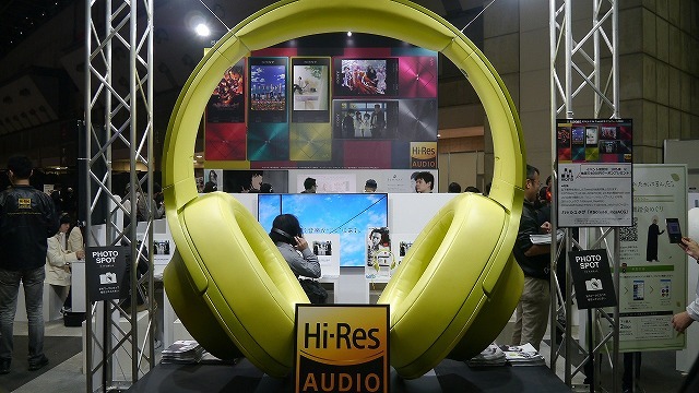 ハイレゾ派？アナログ派？レコード音源も聴き比べソニーハイレゾオーディオブース