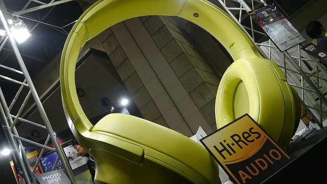 ハイレゾ派？アナログ派？レコード音源も聴き比べソニーハイレゾオーディオブース