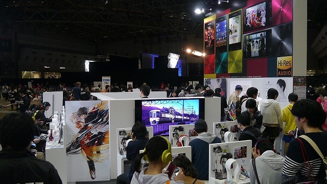 ハイレゾ派？アナログ派？レコード音源も聴き比べソニーハイレゾオーディオブース