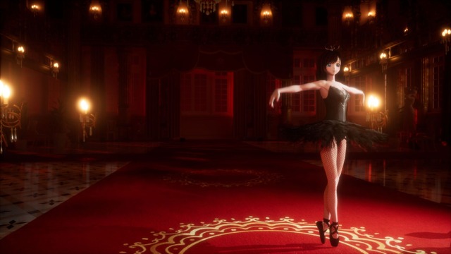 『SWAN LAKE～starring KizunaAI』場面写真