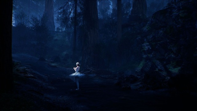 『SWAN LAKE～starring KizunaAI』場面写真