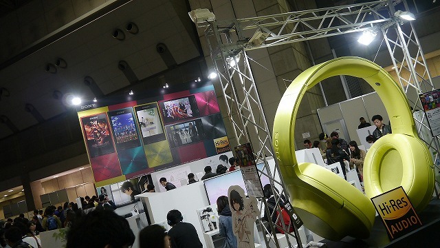 ハイレゾ派？アナログ派？レコード音源も聴き比べソニーハイレゾオーディオブース