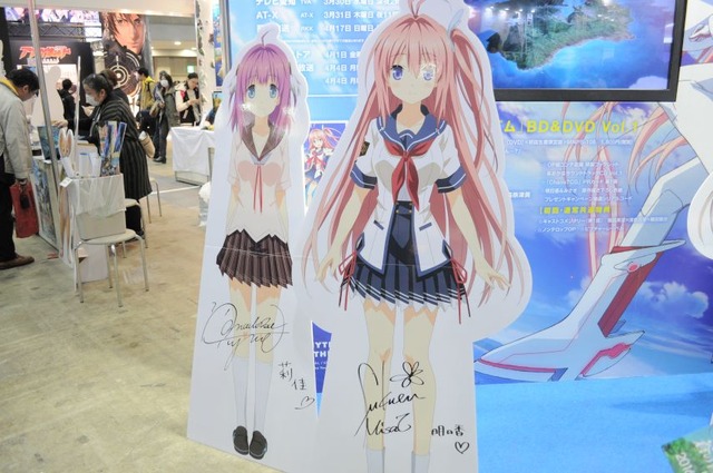 AJ2016の蒼空を飛べ！ましろうどんはすぐそこだ！「銀翼のファム」の情報もあるよ！GONZOブース