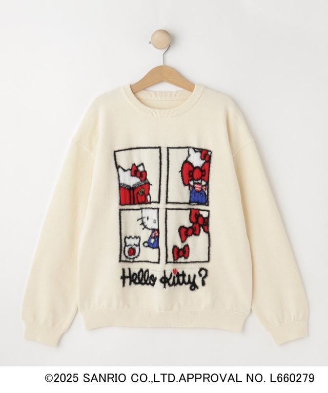 【キッズ】スウェットライクニット