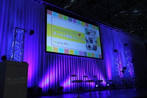 「NEW GAME!」AnimeJapan 2016ステージでキャスト発表　主役は高田憂希　日笠陽子・茅野愛衣も登壇　