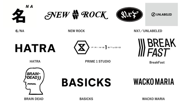 【展覧会記念・今後発売予定コラボブランド＆企業＆クリエイター 一覧】