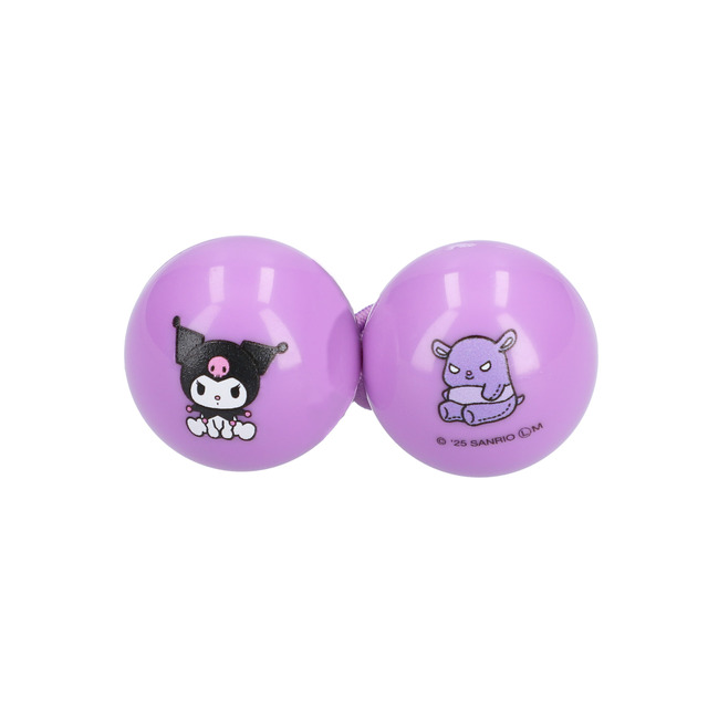 「サンリオキャラクターズ レトロボンボンヘアゴム」クロミ