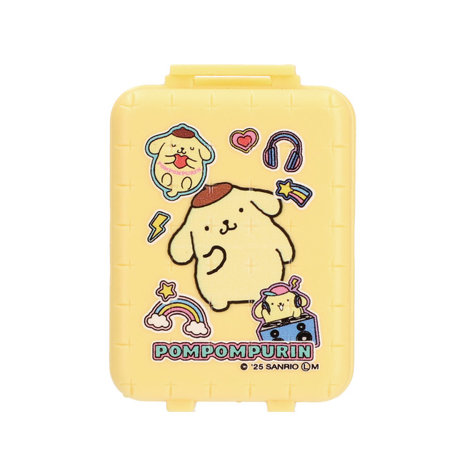 「サンリオキャラクターズ ミニキャリーケースチャーム」ポムポムプリン