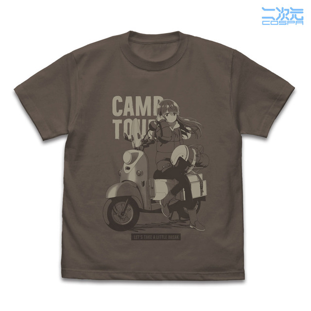 『ゆるキャン△ SEASON3』描き下ろし 志摩リン Tシャツ バイクでひといきVer.