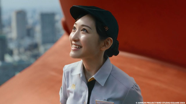 「ドラクエバーガー誕生」篇©乃木坂46LLC