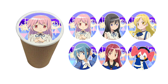 「魔法少女まどか☆マギカ in NAMJATOWN」のデザート＆フード「フォーチューンラテ」全6種