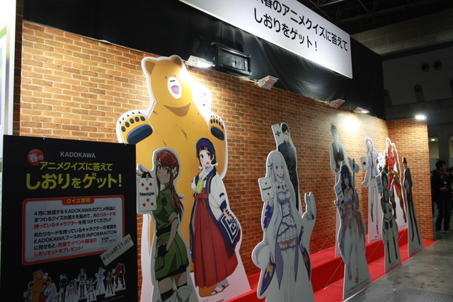 映画館風建物が目印のKADOKAWAブース　AnimeJapan 2016レポート