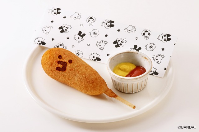 「たまフェイスアメリカンドック 600 円（税込）※フードトラックで販売※画像はイメージです。実際の商品と異なる場合がございます。