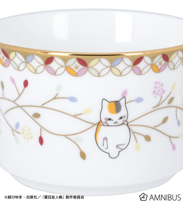 TVアニメ『夏目友人帳』ノリタケコラボ ニャンコ先生 カップ＆ソーサー