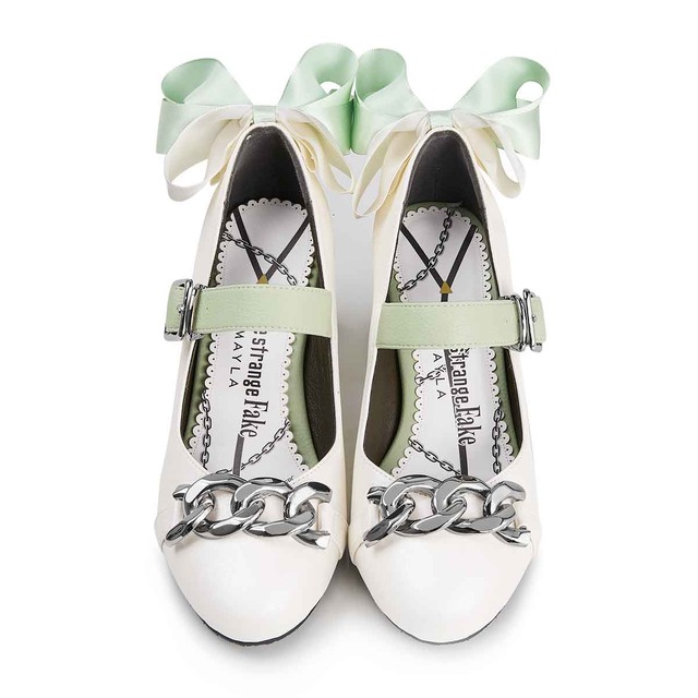 「Fate／strange Fake アイコニック シューズ オブジェ パンプス」ランサー[GR]