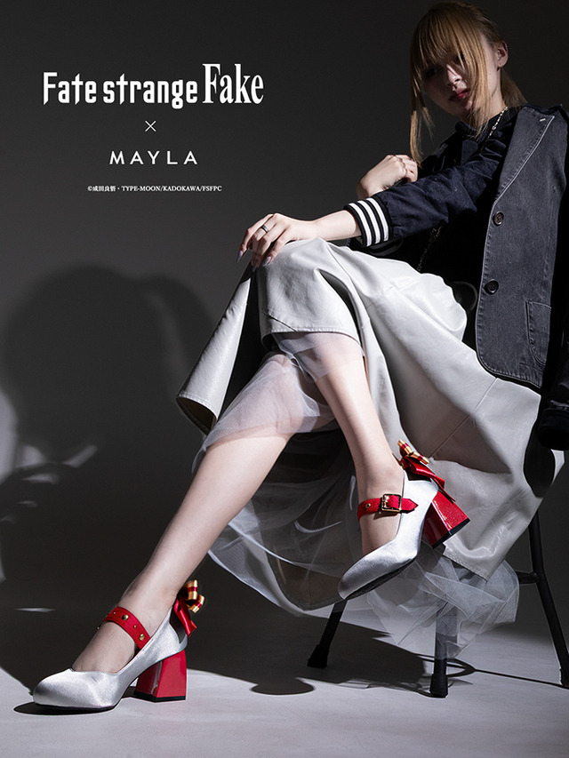 「Fate／strange Fake アイコニック シューズ オブジェ パンプス」セイバー[SV]