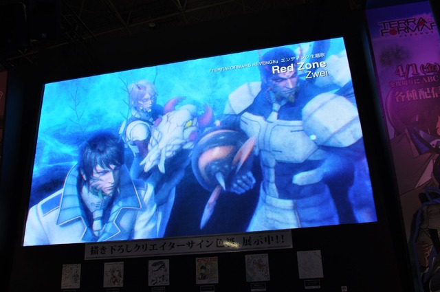 東方仗助と火星Gの立像がAnimeJapan2016に降臨　大インパクトなワーナーブース