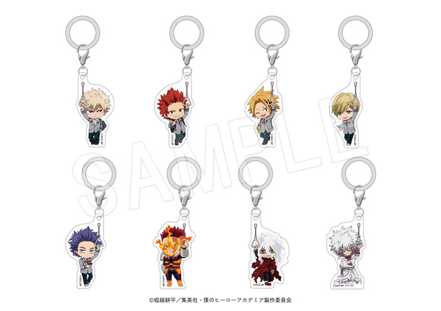 トレーディングめじるしチャーム ミニキャラver. TypeA/B（全8種）