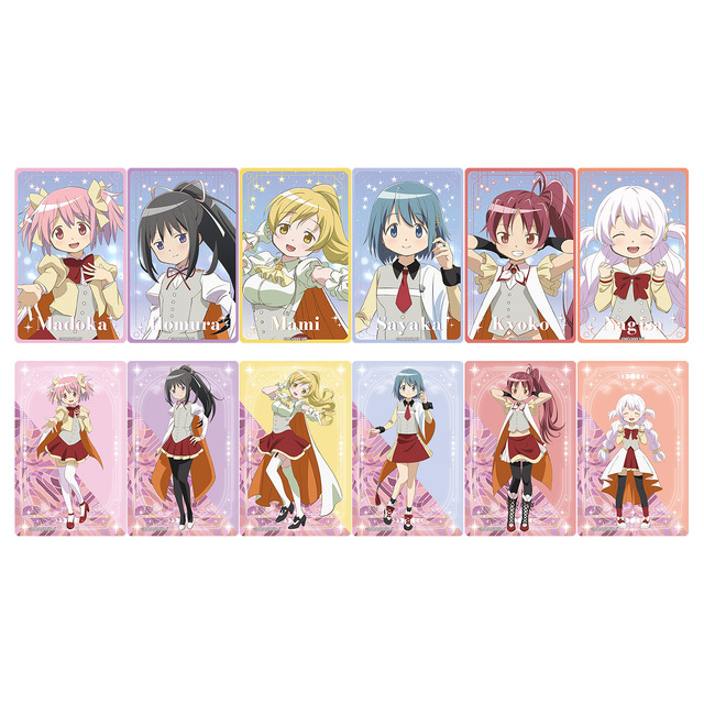 「魔法少女まどか☆マギカ in CHARA POP STORE」クリアシートコレクション（ランダム12種）