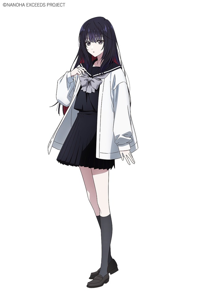 夜海トワ キャラクタービジュアル（C）NANOHA EXCEEDS PROJECT