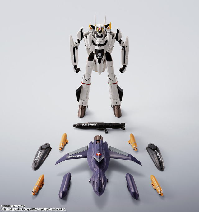 HI-METAL R　VF-0Sフェニックス(ロイ・フォッカー機) ＋ QF-2200D-B ゴースト