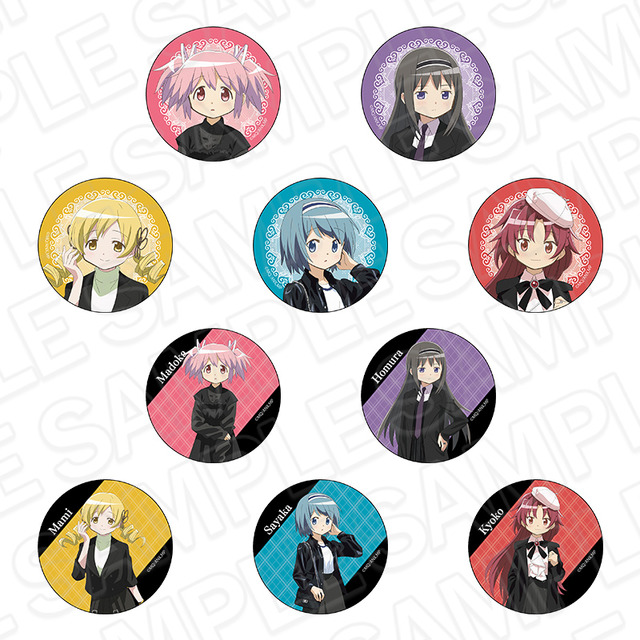 「劇場版 魔法少女まどか☆マギカ[新編]叛逆の物語　inららぽーと＆ダイバーシティ東京 プラザ」カンバッジ mode ver.（ランダム10種）
