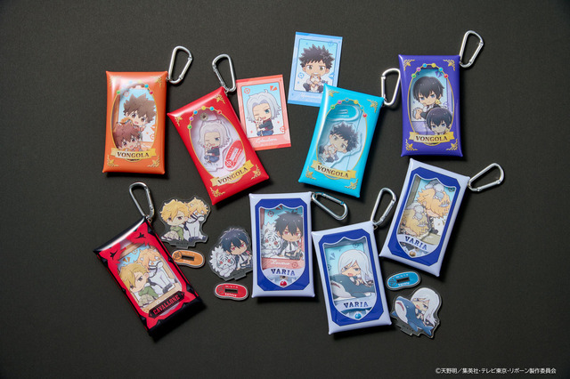 TVアニメ『家庭教師ヒットマンREBORN!』ローソンオリジナルグッズが登場「ガチャきゃらポーチ」全8種