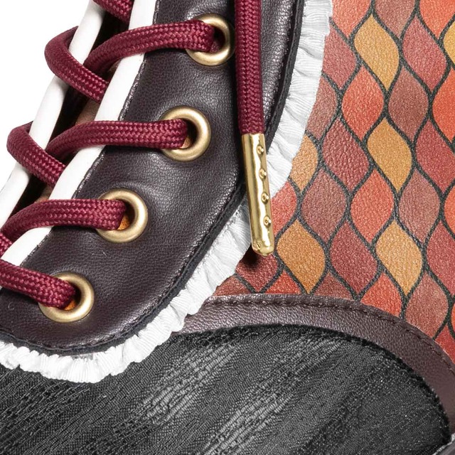 「鬼滅の刃 アイコニック シューズ オブジェ ブーツ」煉獄杏寿郎[BW]