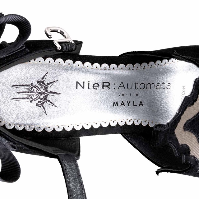 「ニーア オートマタ Ver1.1a アイコニック シューズオブジェ パンプス」