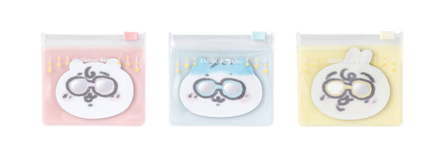 ポーチ入りミニアクリルミラー　3種　各935円