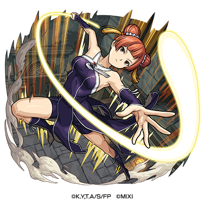 光属性　★5　三級魔法使い ラオフェン（進化）CV：石上静香